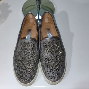 Women's Slip-On Glitter Sneakers